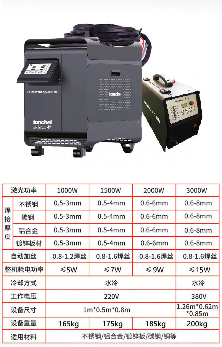 便携式激光焊接机-通哲激光焊机